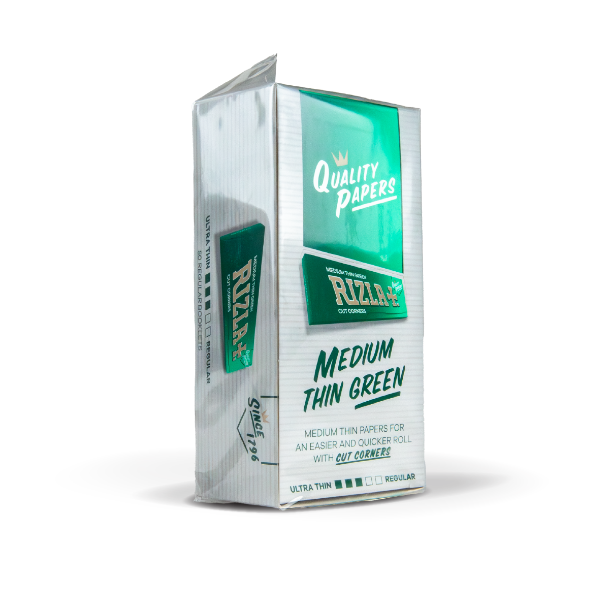 Rizla Rolling Papers: Green - Standard Size (50 Pack) – Blazed Wholesale