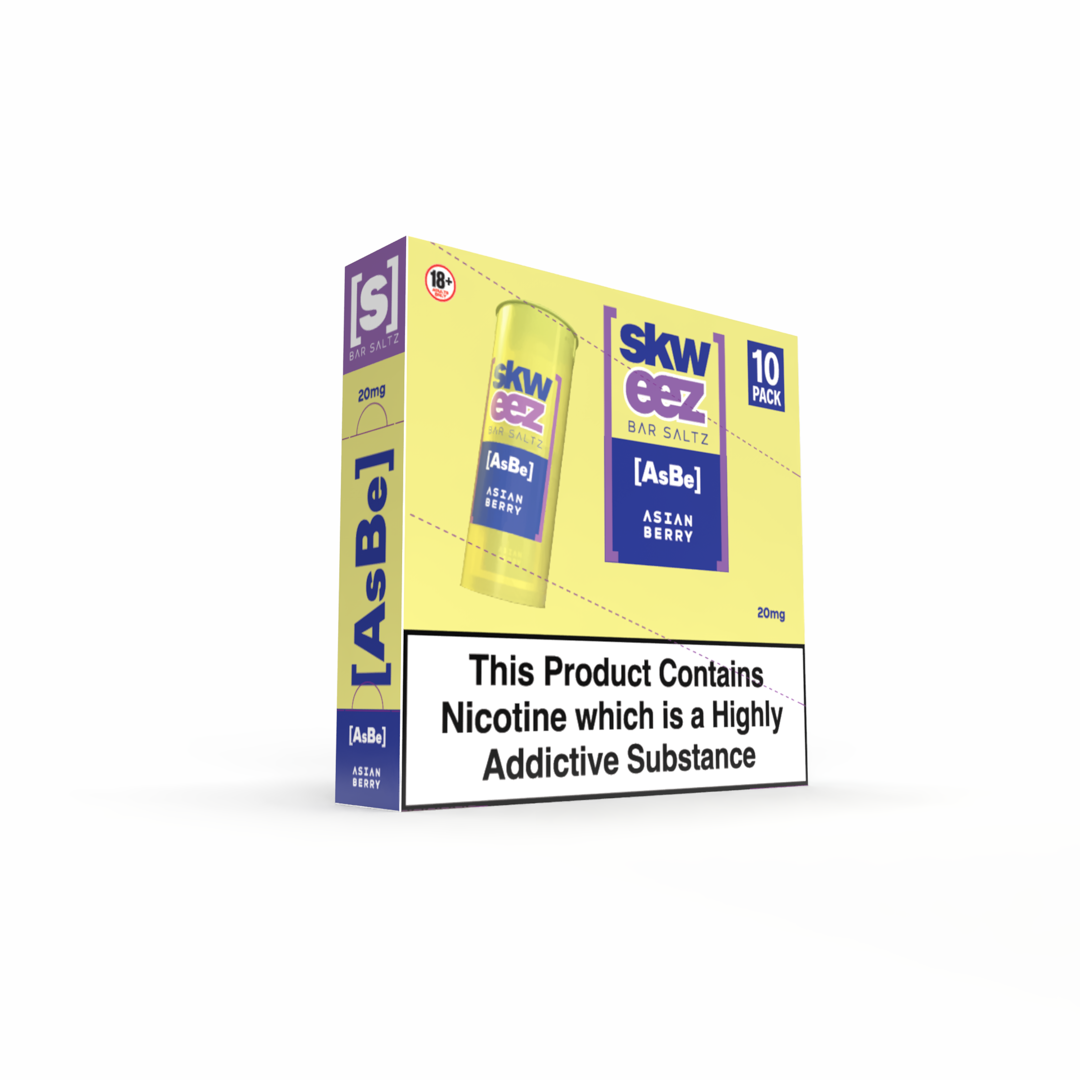 Skweez Nic Salts: Asian Berry - 20mg (10 Pack)