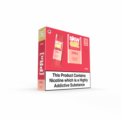 Skweez Nic Salts: Peach Ring - 20mg (10 Pack)