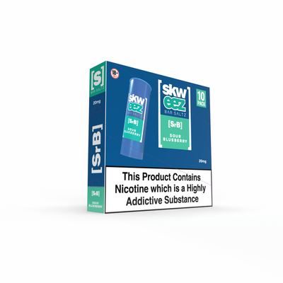 Skweez Nic Salts: Sour Blueberry - 20mg (10 Pack)