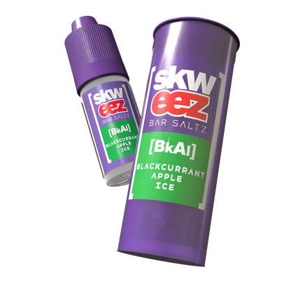 Skweez Nic Salts: Blackcurrant Apple Ice - 10mg (10 Pack)