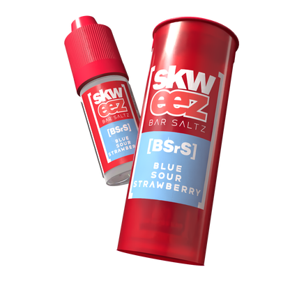 Skweez Nic Salts: Blue Sour Strawberry - 20mg (10 Pack)