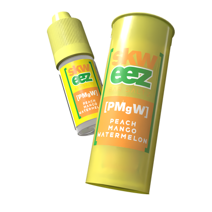 Skweez Nic Salts: Peach Mango Watermelon - 10mg (10 Pack)