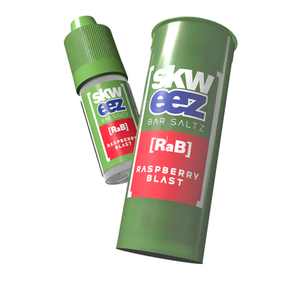 Skweez Nic Salts: Raspberry Blast - 20mg (10 Pack)