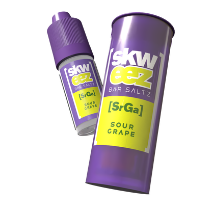 Skweez Nic Salts: Sour Grape - 10mg (10 Pack)