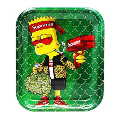 Smoke Arsenal Large Rolling Tray - Supreme Bart