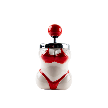 Sparkys Large Push Down Ashtray - Bikini
