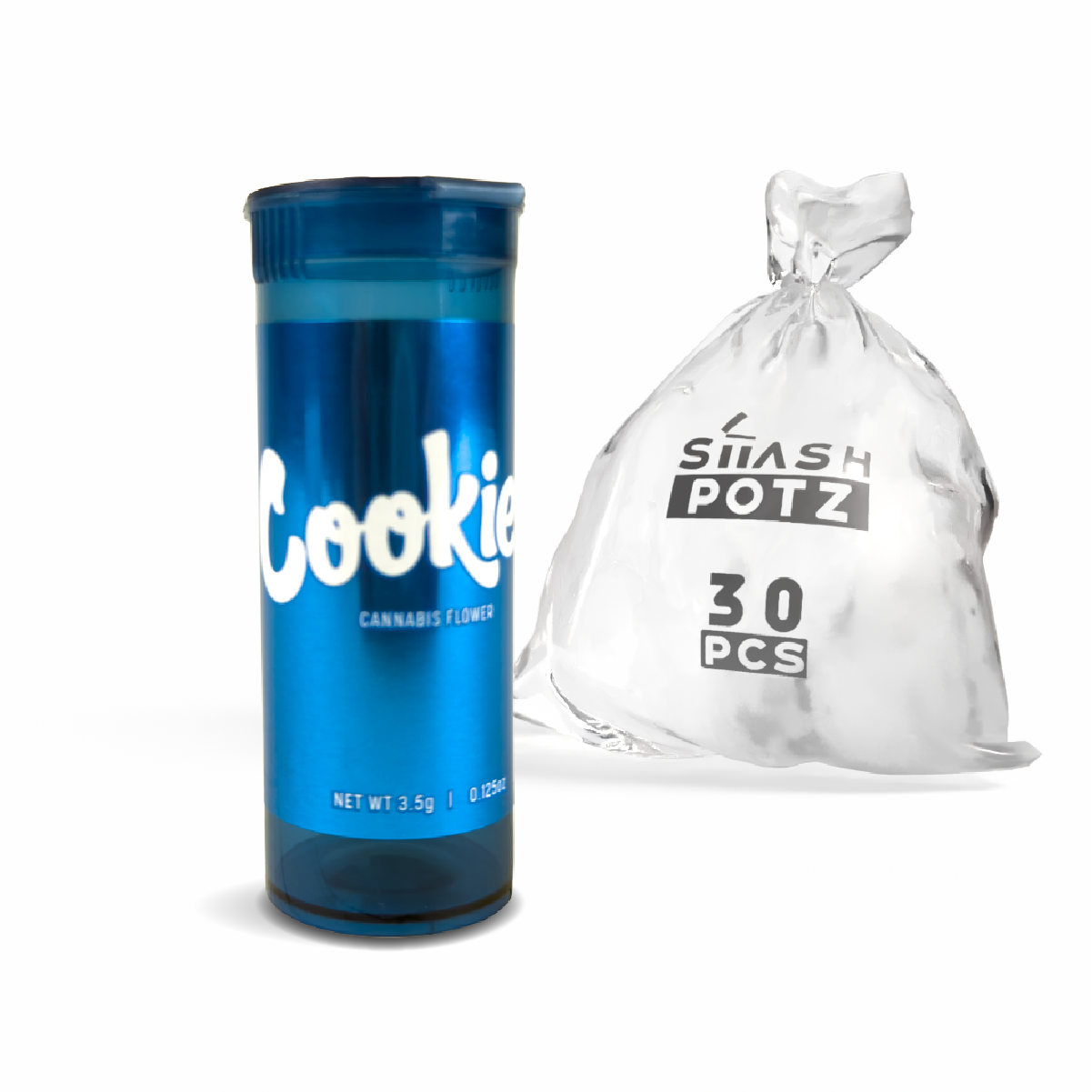 Stash Potz Labelled: Blue Pot - Cookies (30 Pack)