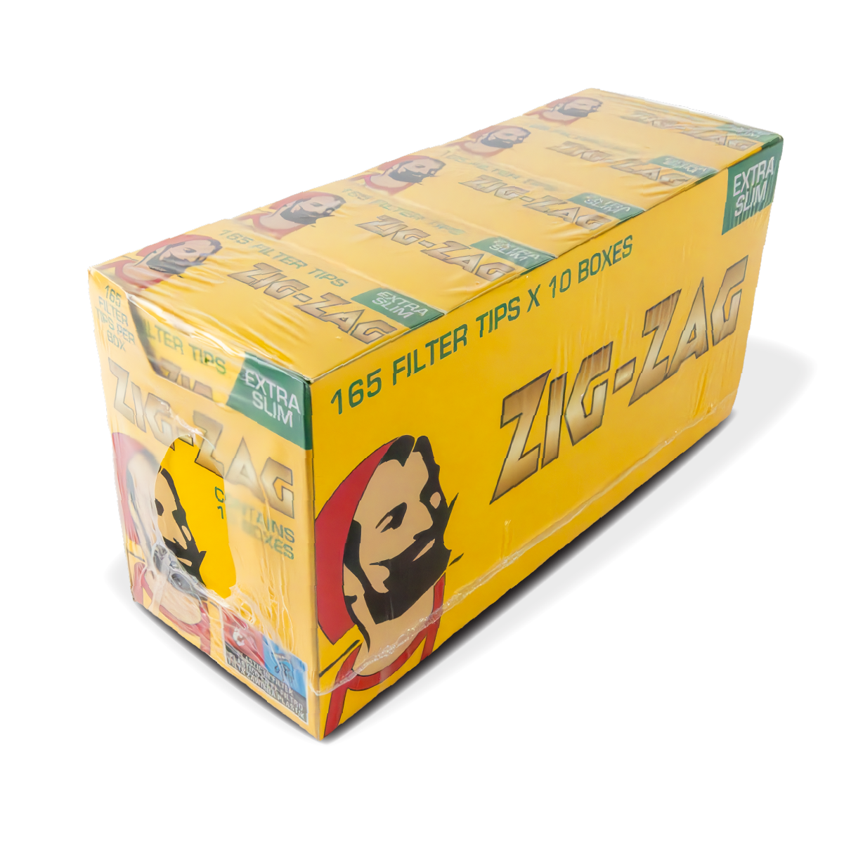 Zig Zag Filters: Extra Slim - 165 Tips (10 Pack)