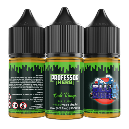 Professor Herb H4CBD Vape Liquid 5000mg 30ml - Blu Zushi