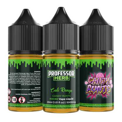 Professor Herb H4CBD Vape Liquid 5000mg 30ml - Candy Runts