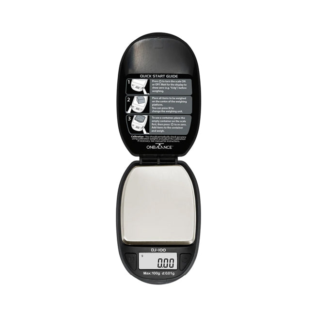 On Balance DJ-100 Digital Scales (100g x 0.01g)