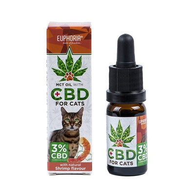Euphoria CBD Oil For Cats 3% - Shrimp
