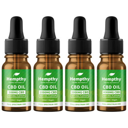 Hempthy Full Spectrum CBD Tincture Oil 10ml-Hempthy-Blazed Wholesale