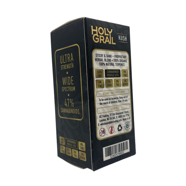 Holy Grail Kush Super Wide Spectrum Herbal Blend - Original-Holy Grail-Blazed Wholesale