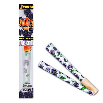 Juicy Jay's Blackberry Jones Flavoured Cones-Juicy Jays-Blazed Wholesale
