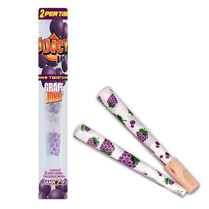 Juicy Jay's Grape Jones Flavoured Cones-Juicy Jays-Blazed Wholesale