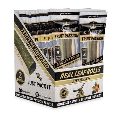 King Palm Terpene Infused Leaf Rolls (1gram) - Fruit Passion