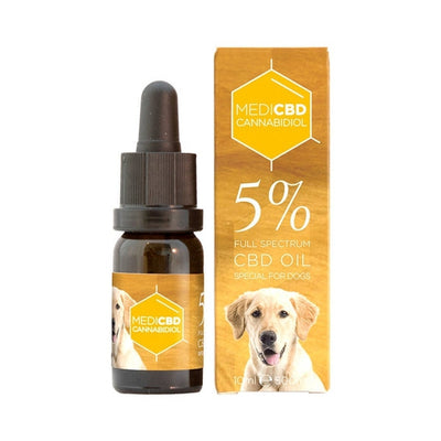 MediCBD CBD Oil for Dogs 5% (500mg) 10ml