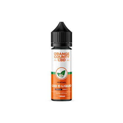 Orange County CBD E-liquid 1500mg 50ml (Discontinued)