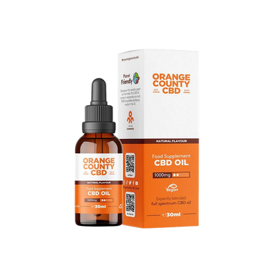 Orange County CBD MCT Tincture Oil 1000mg 30ml
