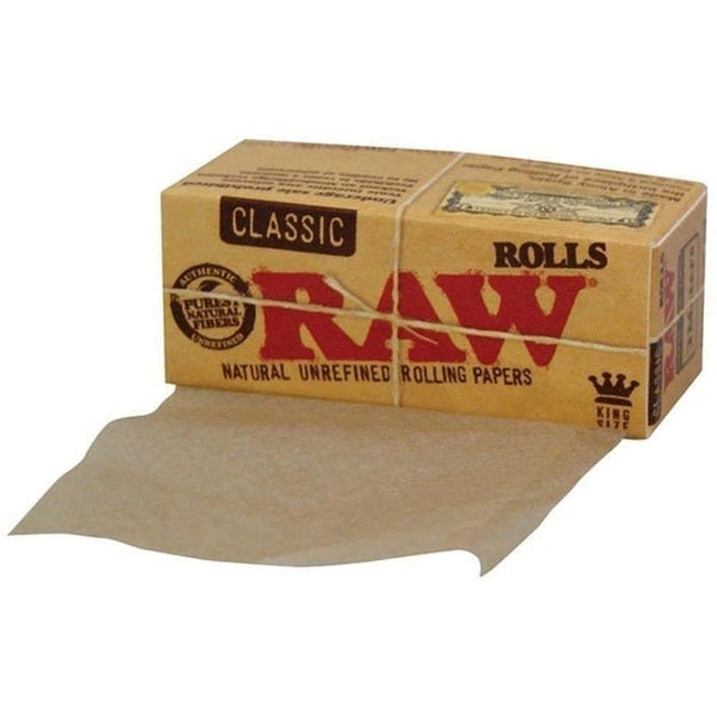 RAW Classic 3M Roll Rolling Paper-RAW-Blazed Wholesale