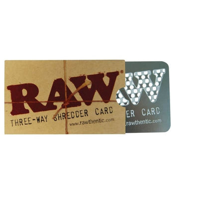 RAW Three-Way Shredder Card Grinder