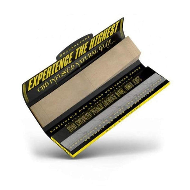 ROOR CBD Infused Ultra Thin King Size Rolling Papers & Tips - Rice Paper-ROOR-Blazed Wholesale