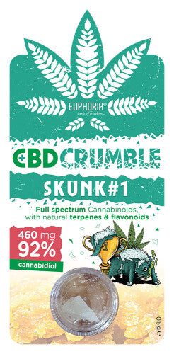 Euphoria CBD Crumble 460mg