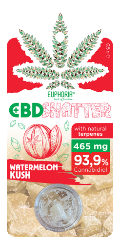 Euphoria CBD Shatter 465mg