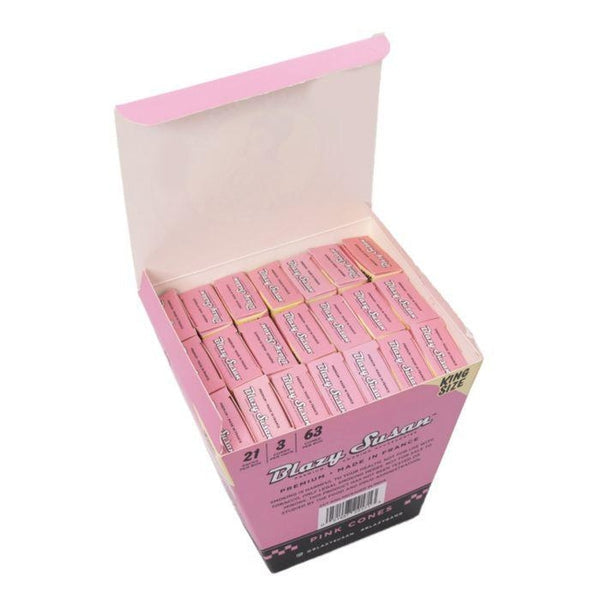 Buy Blazy Susan King Size Cones (21 pcs) - Pink | CBD & Cannabis ...