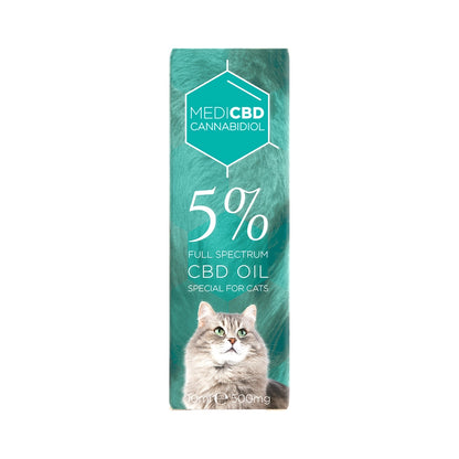 MediCBD CBD Oil for Cats 5% (500mg) 10ml