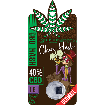 Euphoria Choco CBD Hash (40%) - 1g