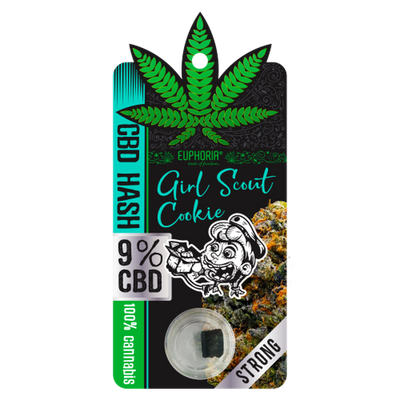 Euphoria Girl Scout Cookies CBD Hash (9%) - 1g