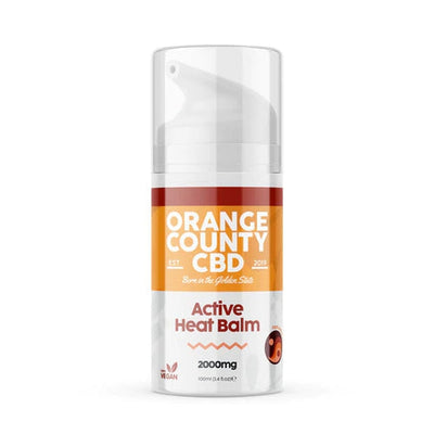 Orange County CBD Active Heat Balm 2000mg 100ml
