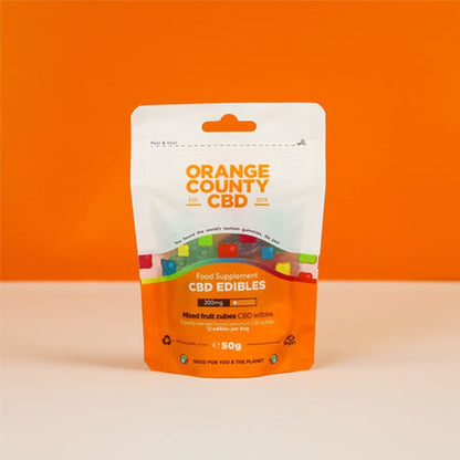 Orange County CBD Gummy Cubes 200mg Grab Bag-Orange County CBD-Blazed Wholesale