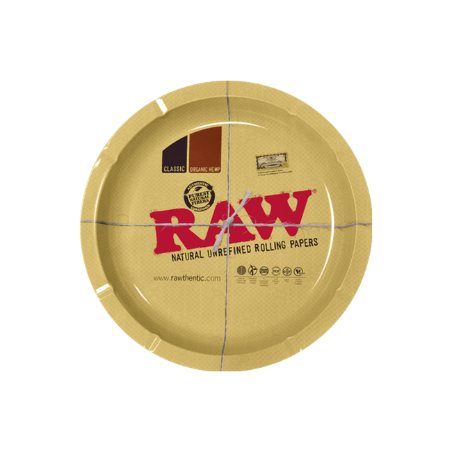 RAW 'Classic' Round Rolling Tray (Large 30.5 x 30.5cm)-RAW-Blazed Wholesale