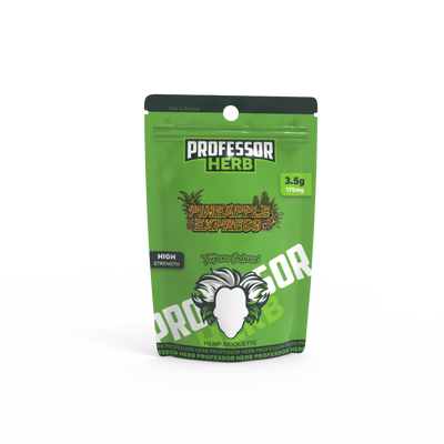 Professor Herb Hemp Briquette Hash (3.5g) - Pineapple Express